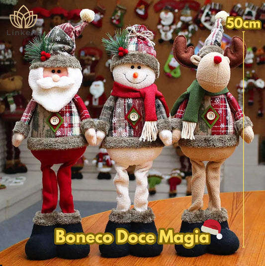 Boneco Natalino Doce Magia - Promoção Antecipada Natal 2023