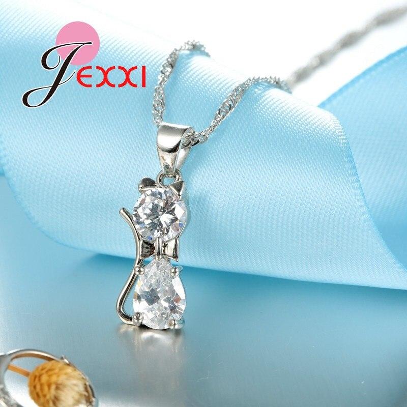 Super Combo Jexxi - Colar e Brincos de Gatinhos com Diversas Cores. - Loja Bulks