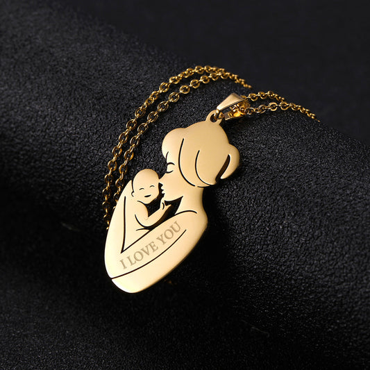 Colar Mamãe Coruja Personalizável - Gravação a Laser