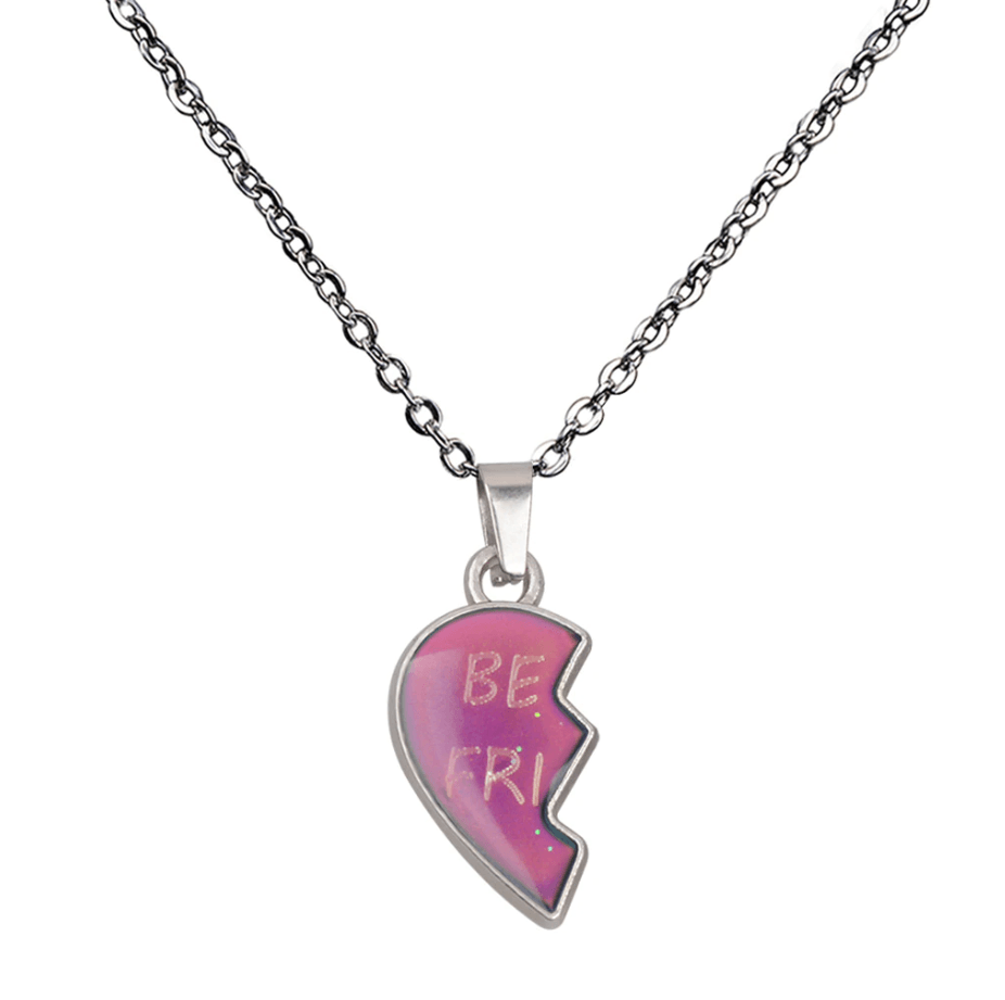 Colar BEST FRIENDS l Pedra do Humor - Mudança de Cor - Humor & Sentimentos. - Loja Bulks